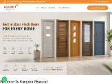 Kangaro Plywood website preview